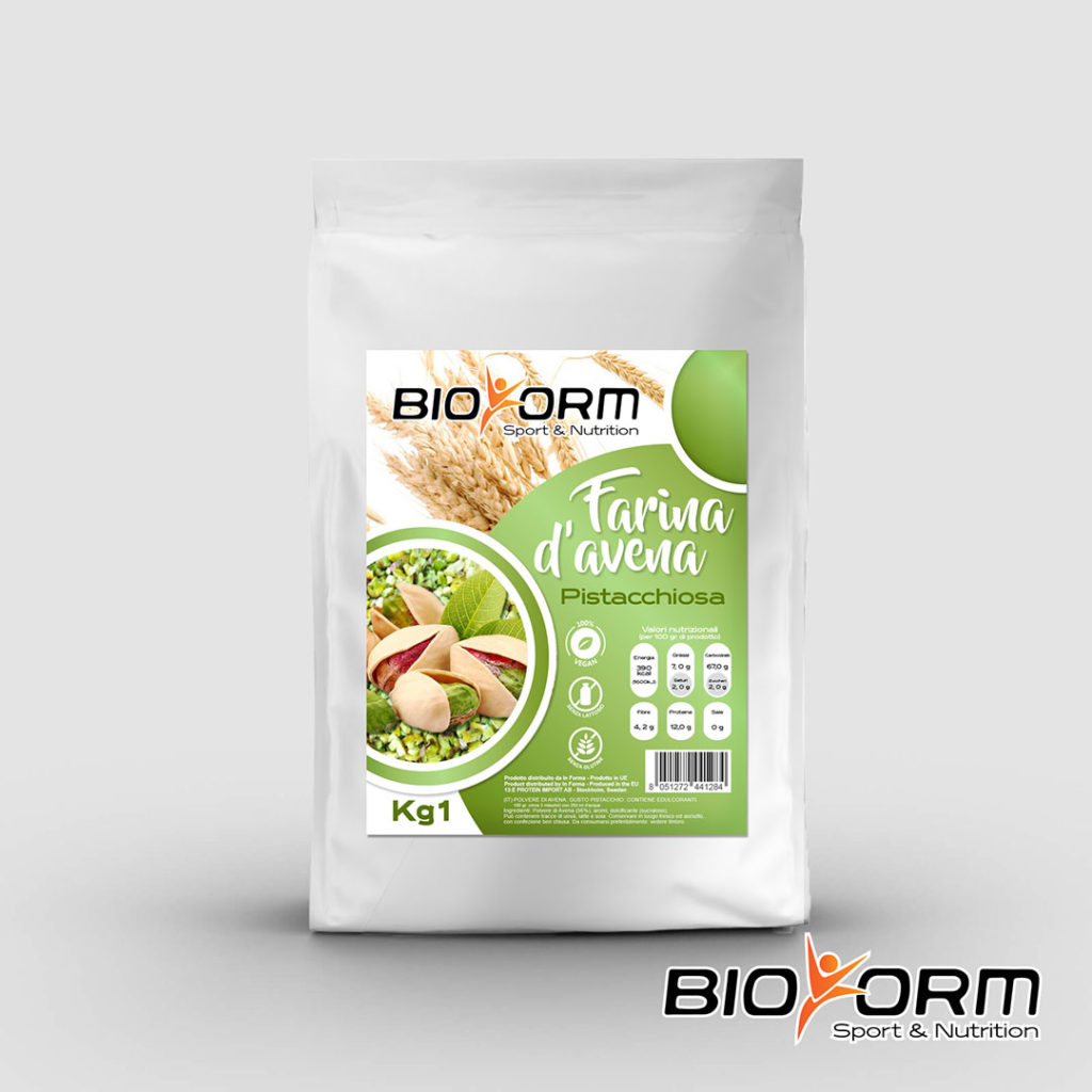 Farina d'Avena bioform gusto pistacchiosa