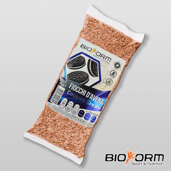 fiocchi d'avena gusto cookie cream bioform