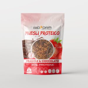 muesli fragole e cioccolato bioform